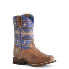 Boy's Roper Square Toe Printed Aztec Western Boot