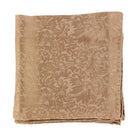 Tan/Brown Floral Wild Rag Scarf