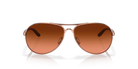 Oakley Feedback Rose Gold Frame with Brown Gradient Lenses OO4079-4659