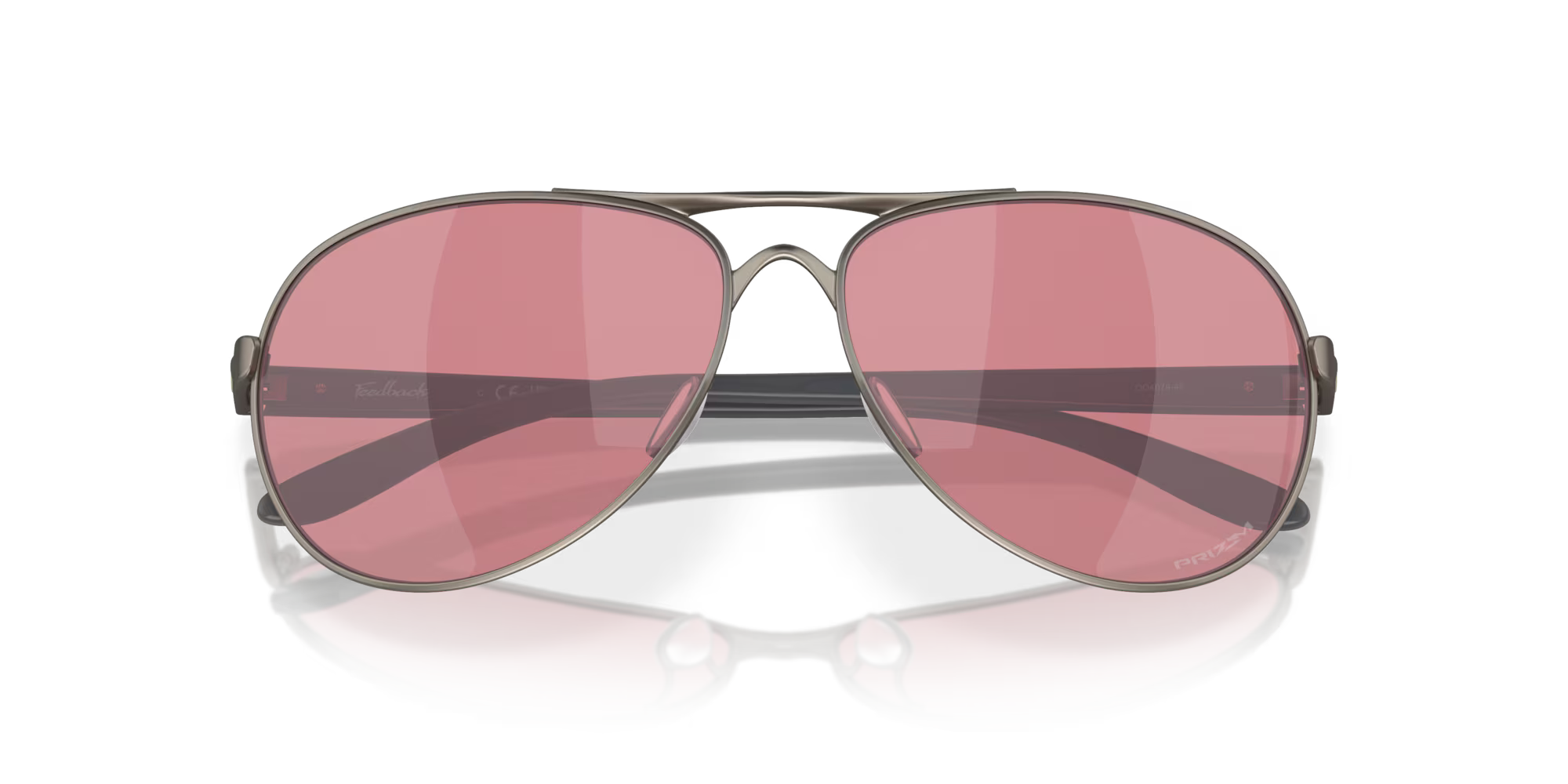 Oakley Feedback Satin Gunmetal Frame with Dark Golf Lenses OO4079-49