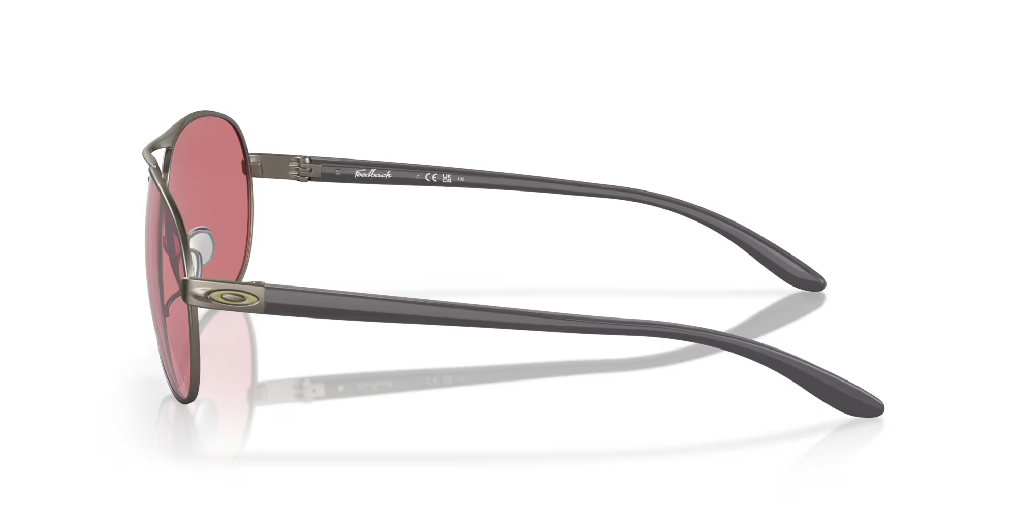 Oakley Feedback Satin Gunmetal Frame with Dark Golf Lenses OO4079-49