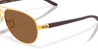 Oakley Feedback Satin Gold Frame with Prizm Bronze Lenses 0OO4079-40795159