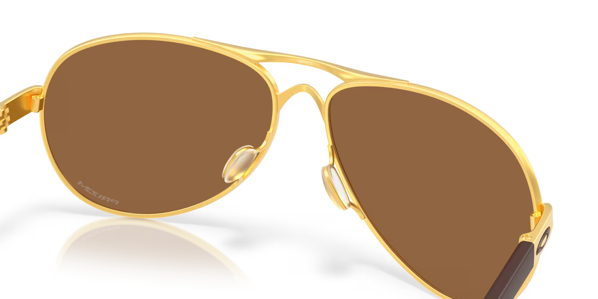 Oakley Feedback Satin Gold Frame with Prizm Bronze Lenses 0OO4079-40795159