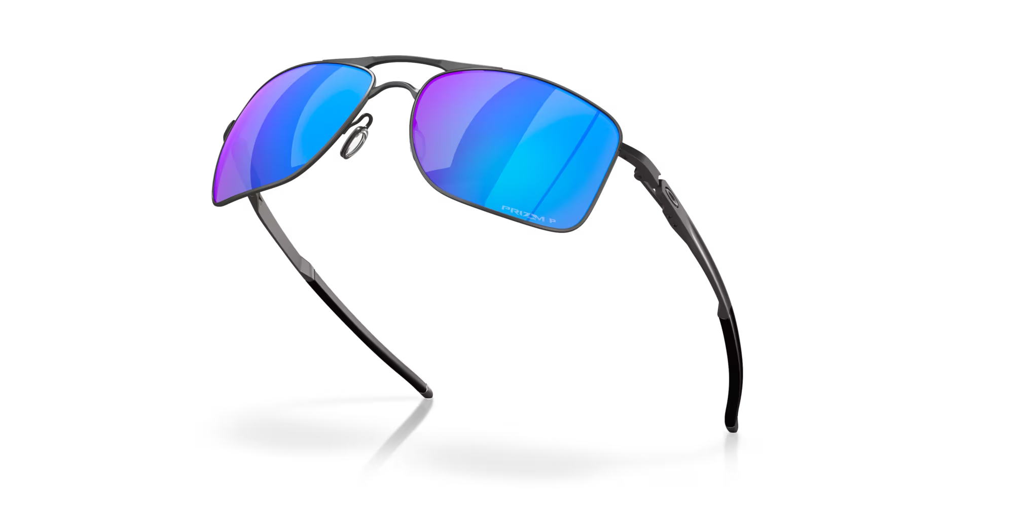 Oakley Gauge 8 Matte Gunmetal Frame with Prizm Sapphire Polarized Lenses OO4124-06