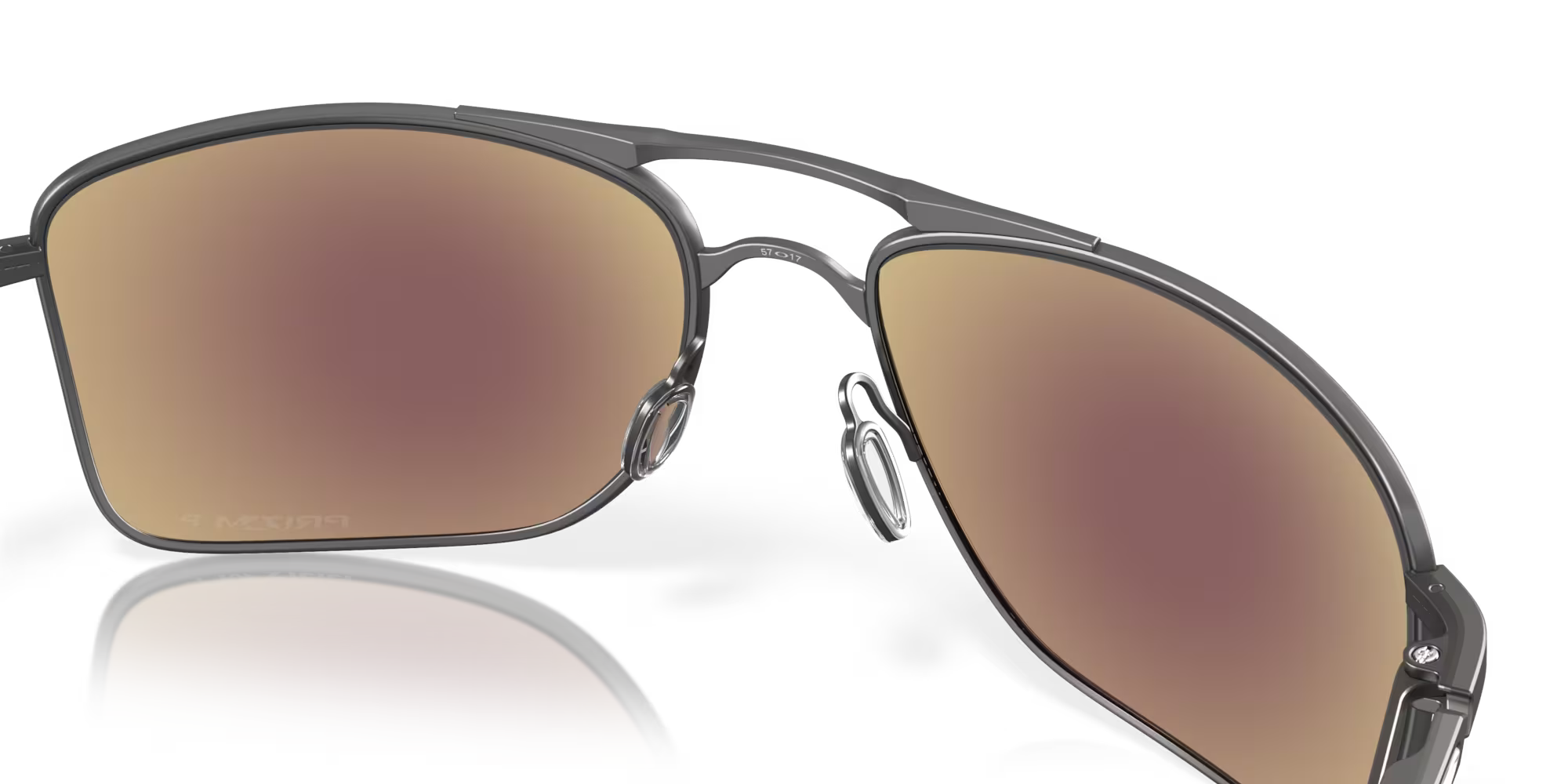 Oakley Gauge 8 Matte Gunmetal Frame with Prizm Sapphire Polarized Lenses OO4124-06