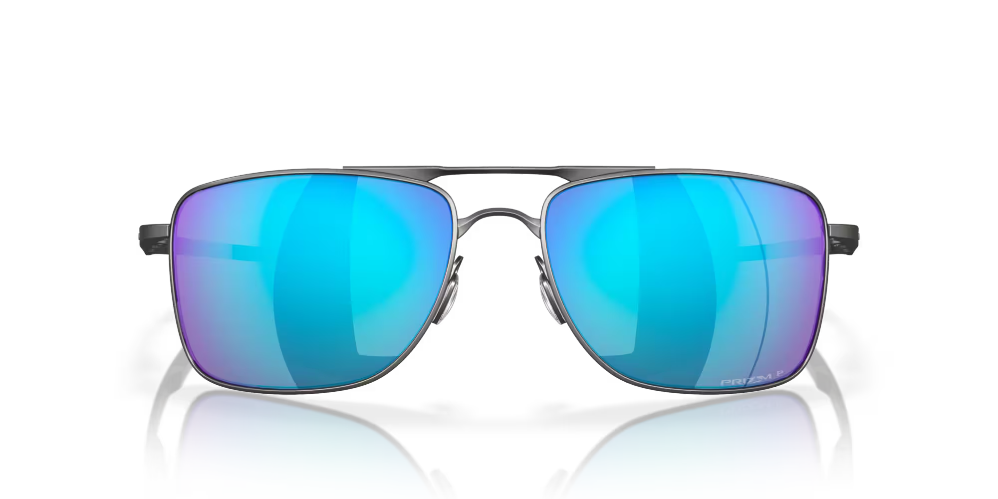 Oakley Gauge 8 Matte Gunmetal Frame with Prizm Sapphire Polarized Lenses OO4124-06