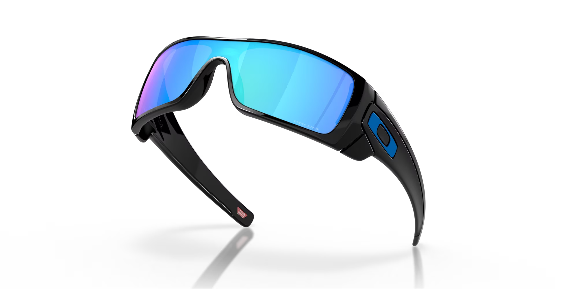 Oakley Batwolf Polished Black Frame with Prizm Sapphire Lenses 0OO9101-91015827