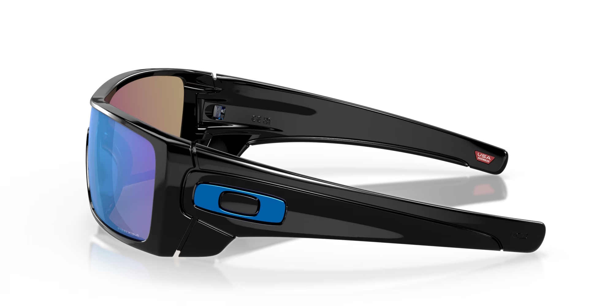 Oakley Batwolf Polished Black Frame with Prizm Sapphire Lenses 0OO9101-91015827