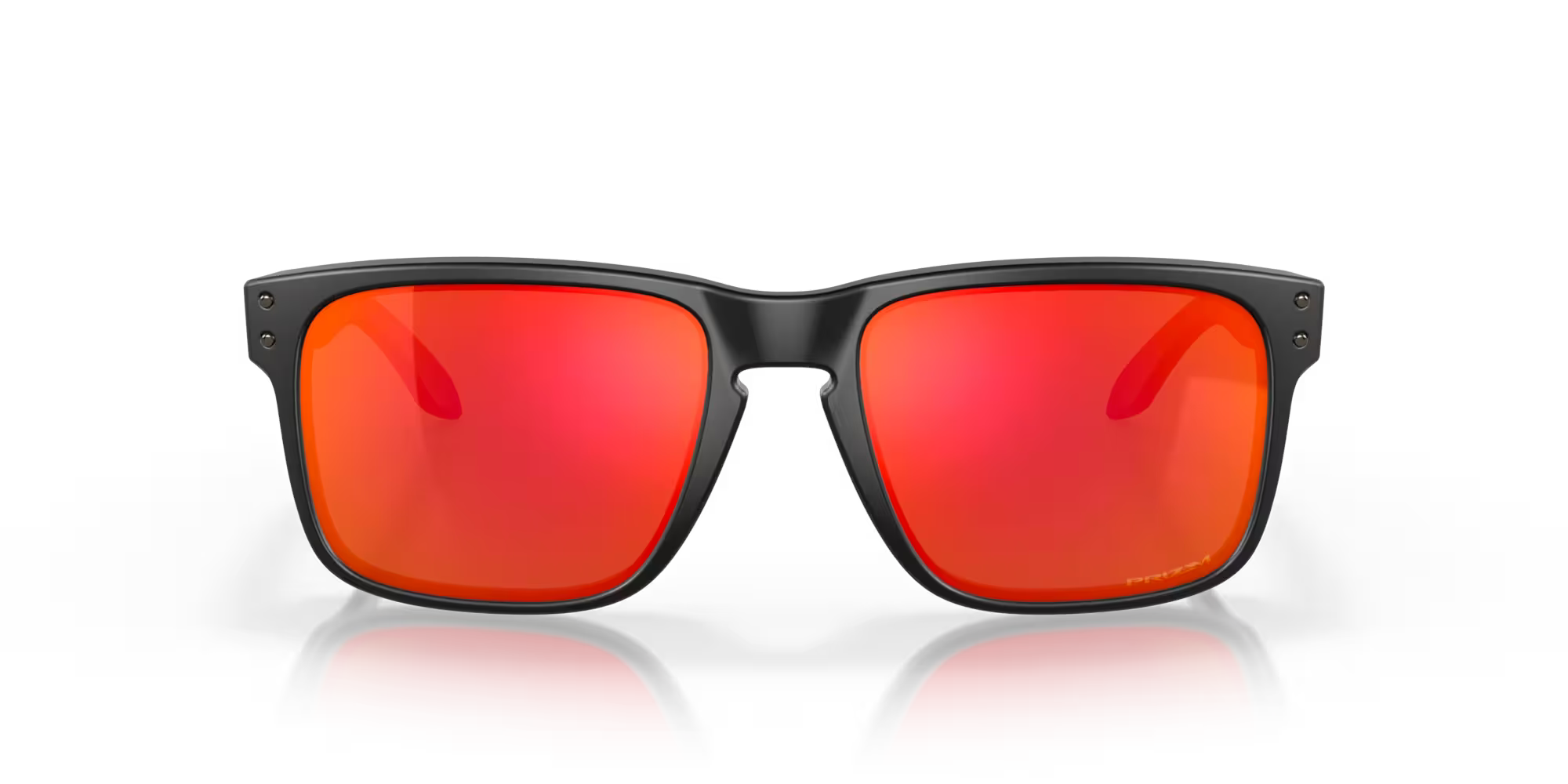 Oakley Holbrook Matte Black Frame with Prizm Ruby Lenses OO9102-E255