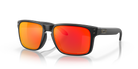 Oakley Holbrook Matte Black Frame with Prizm Ruby Lenses OO9102-E255