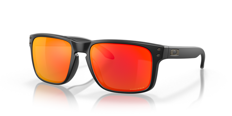 Oakley Holbrook Matte Black Frame with Prizm Ruby Lenses OO9102-E255