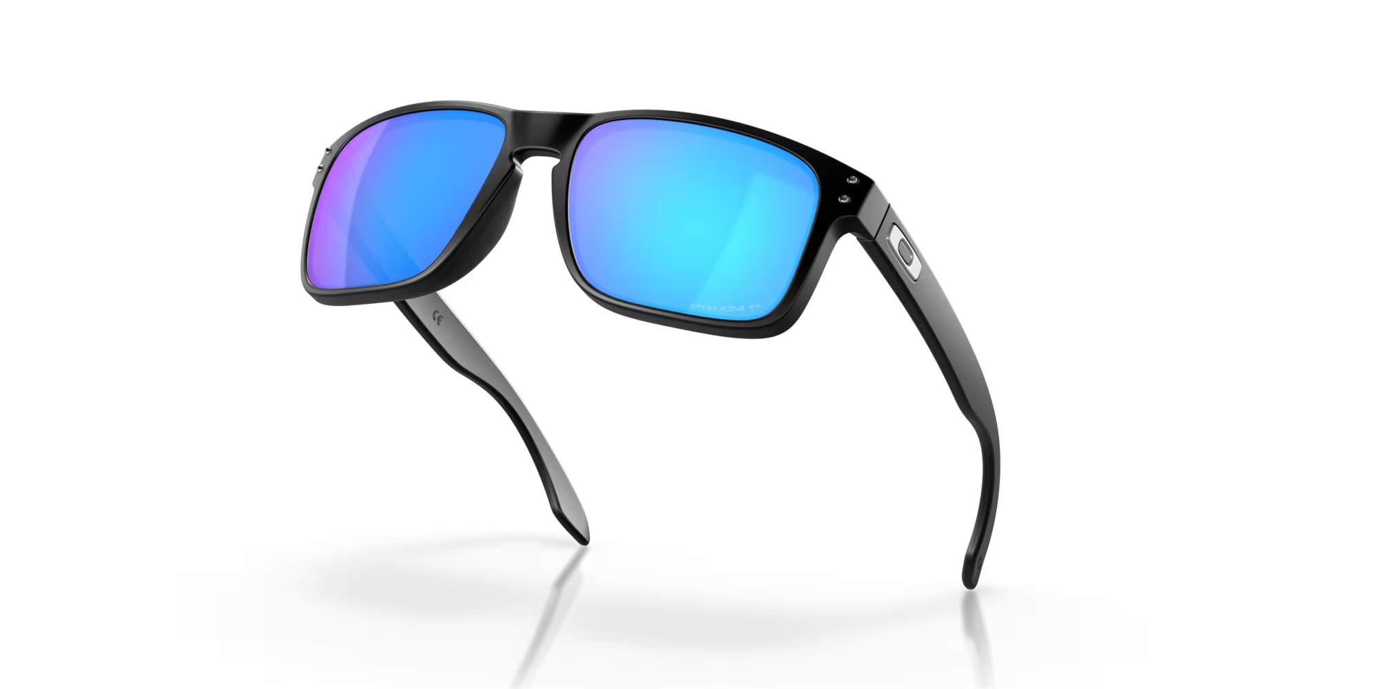 Oakley Holbrook Matte Black Frame with Prizm Sapphire Polarized Lenses 0OO9102-F055