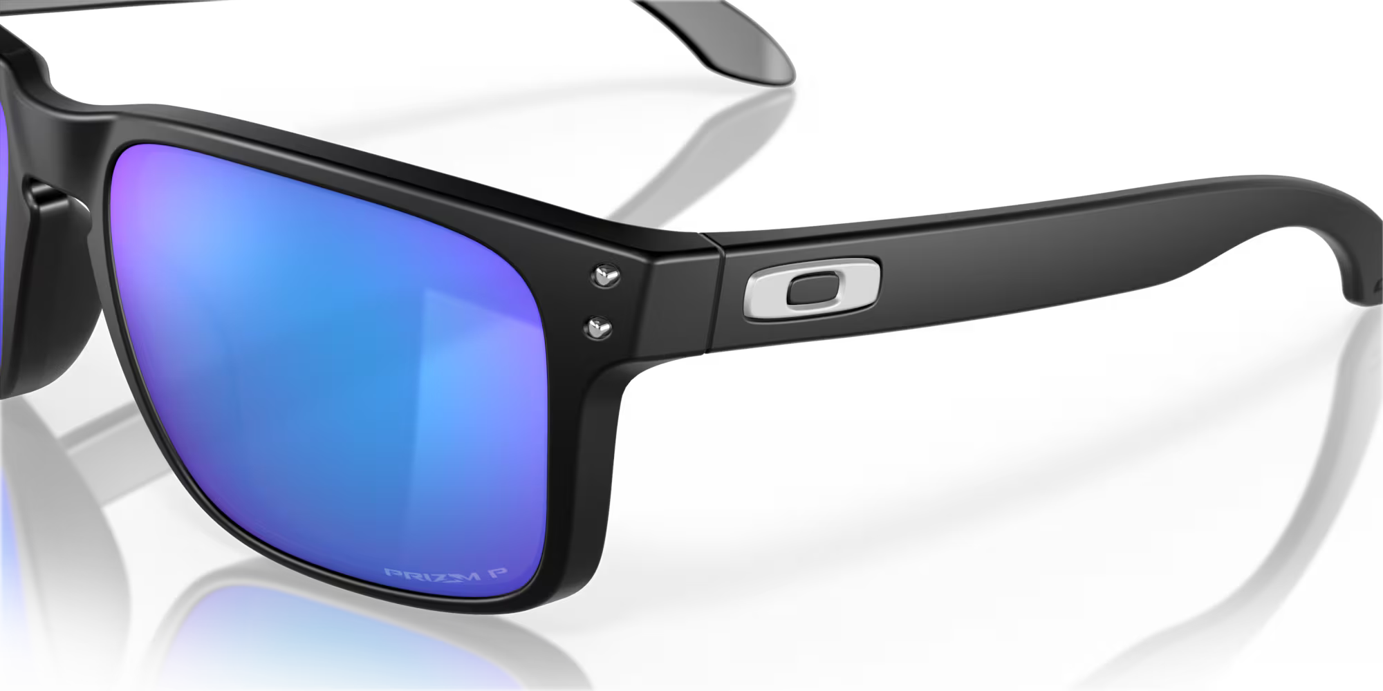 Oakley Holbrook Matte Black Frame with Prizm Sapphire Polarized Lenses 0OO9102-F055