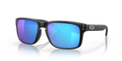 Oakley Holbrook Matte Black Frame with Prizm Sapphire Polarized Lenses 0OO9102-F055