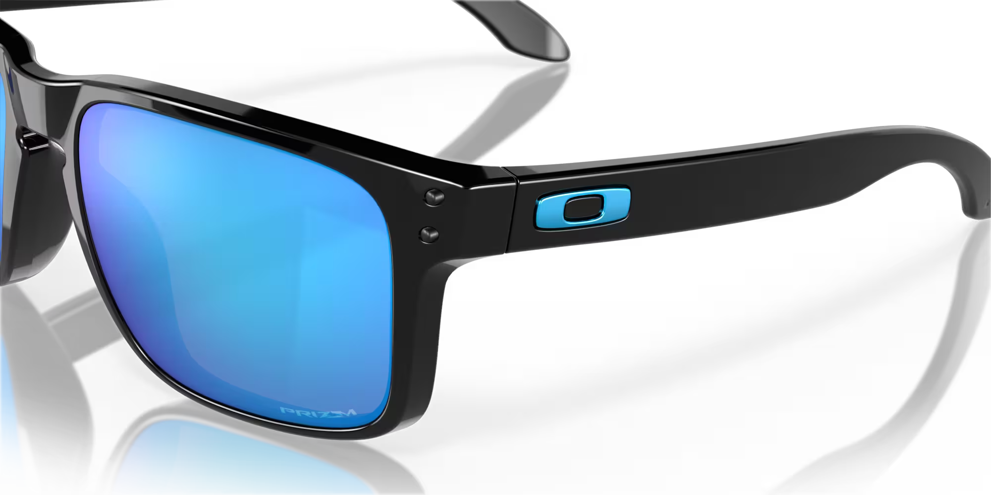 Oakley Holbrook Polished Black Frame with Prizm Sapphire Lenses OO9102-F555