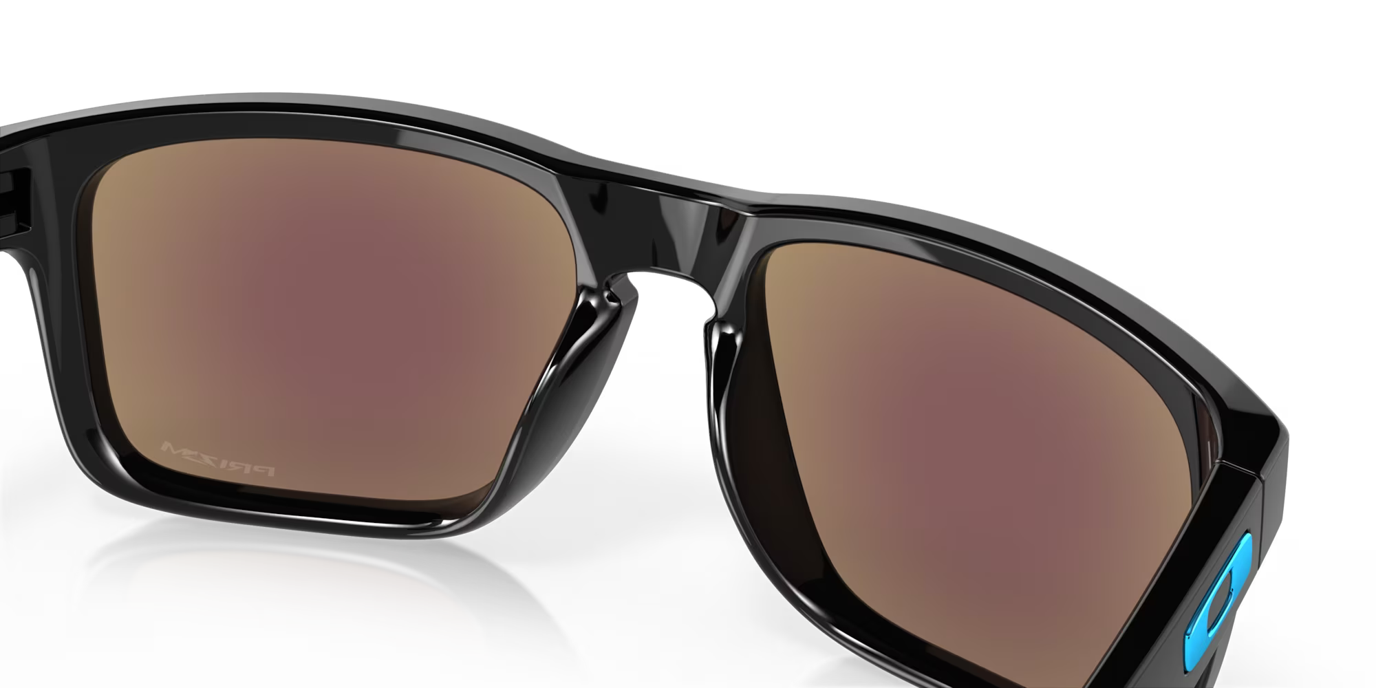 Oakley Holbrook Polished Black Frame with Prizm Sapphire Lenses OO9102-F555