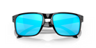 Oakley Holbrook Polished Black Frame with Prizm Sapphire Lenses OO9102-F555