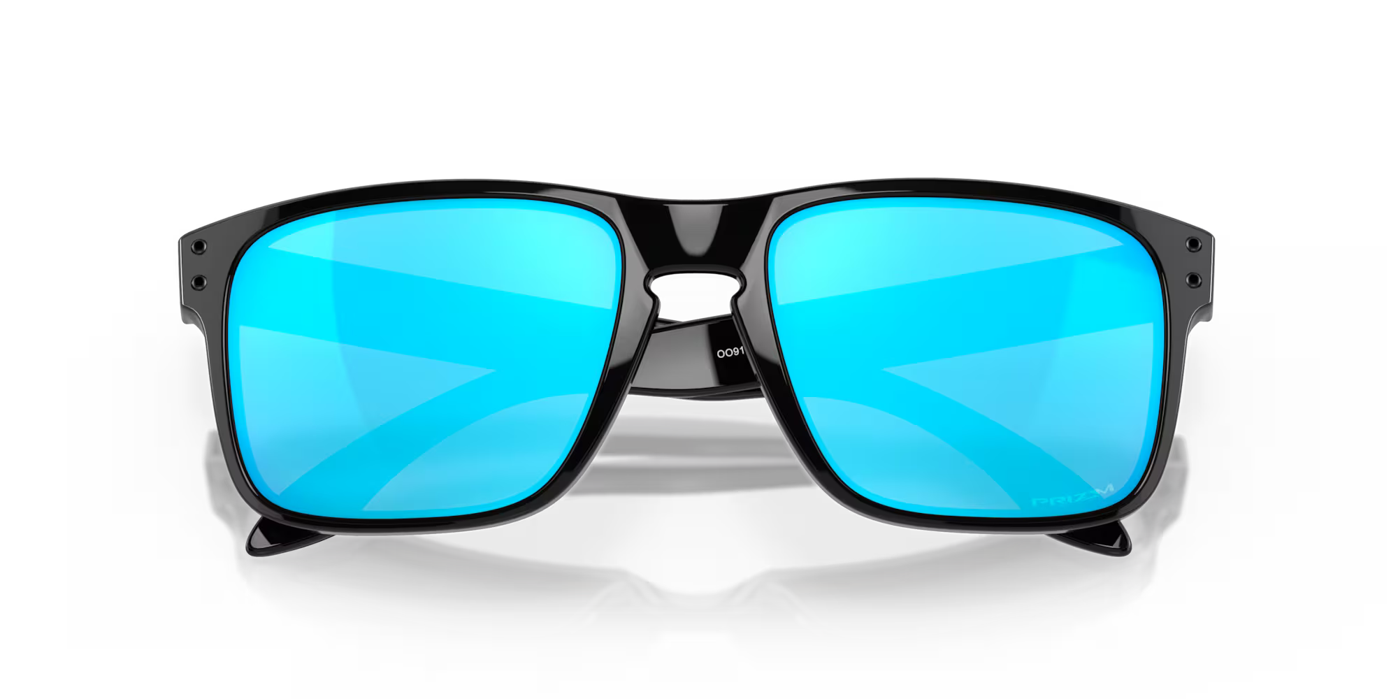 Oakley Holbrook Polished Black Frame with Prizm Sapphire Lenses OO9102-F555