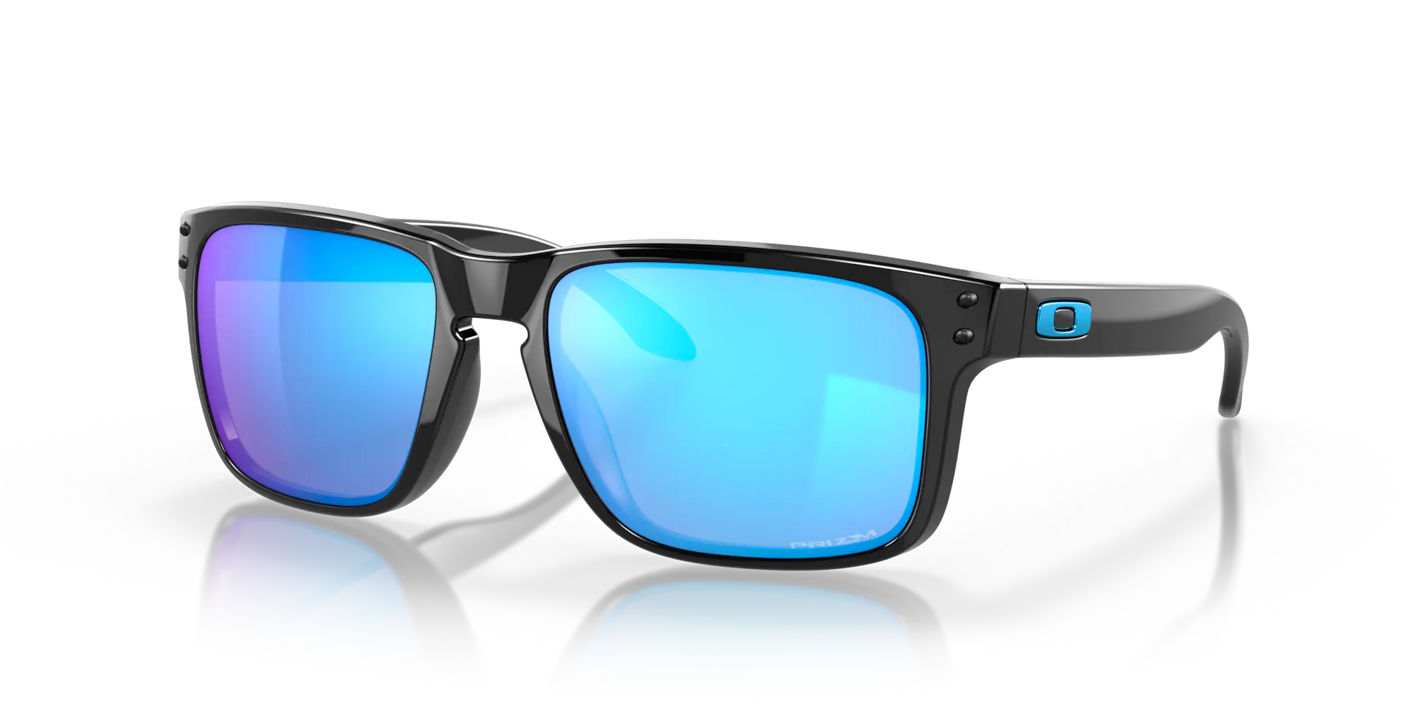 Oakley Holbrook Polished Black Frame with Prizm Sapphire Lenses OO9102-F555