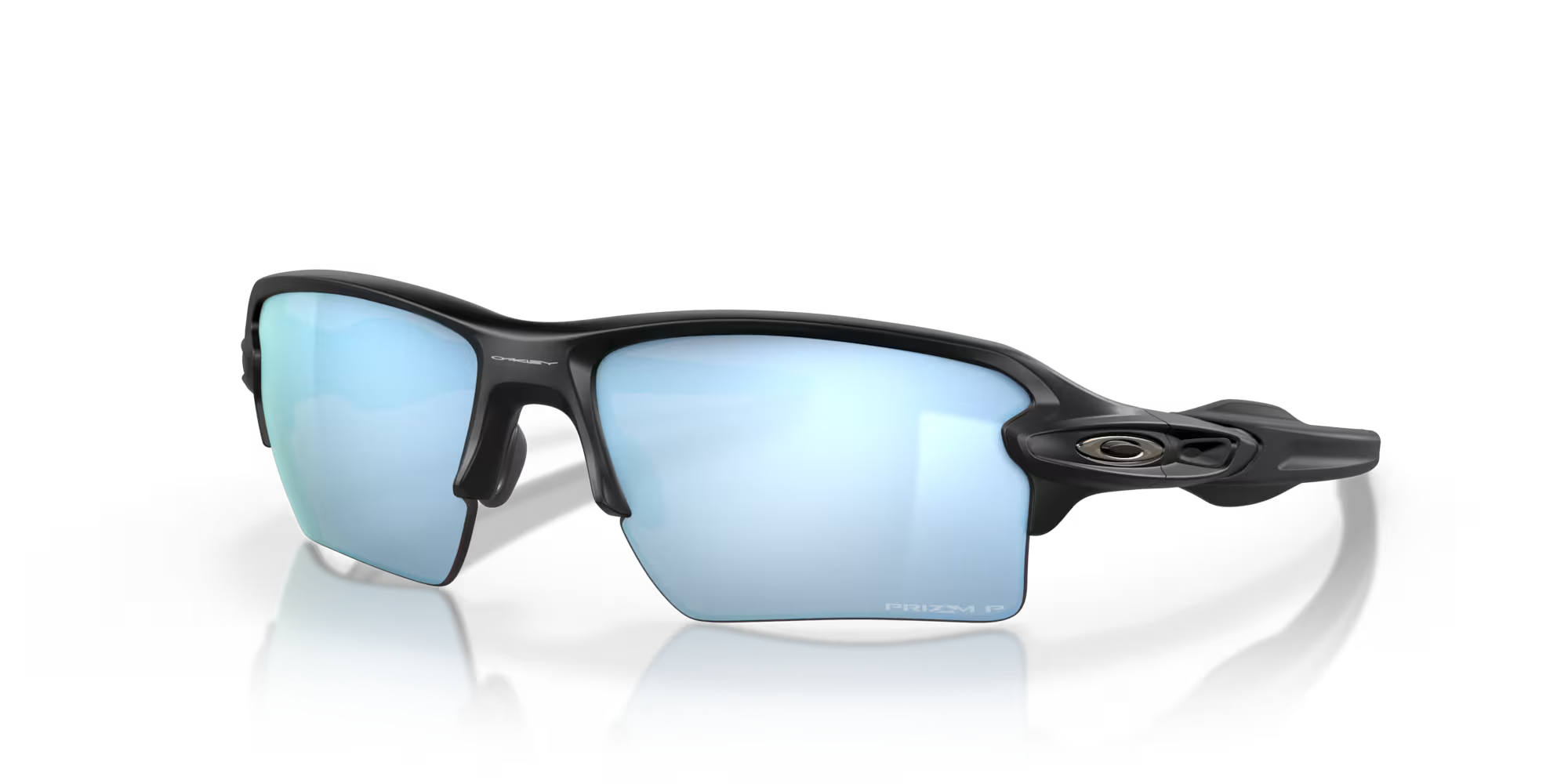 Oakley Flak 2.0 XL Matte Black Frame with Prizm Deep Water Polarized Lenses OO9188-58