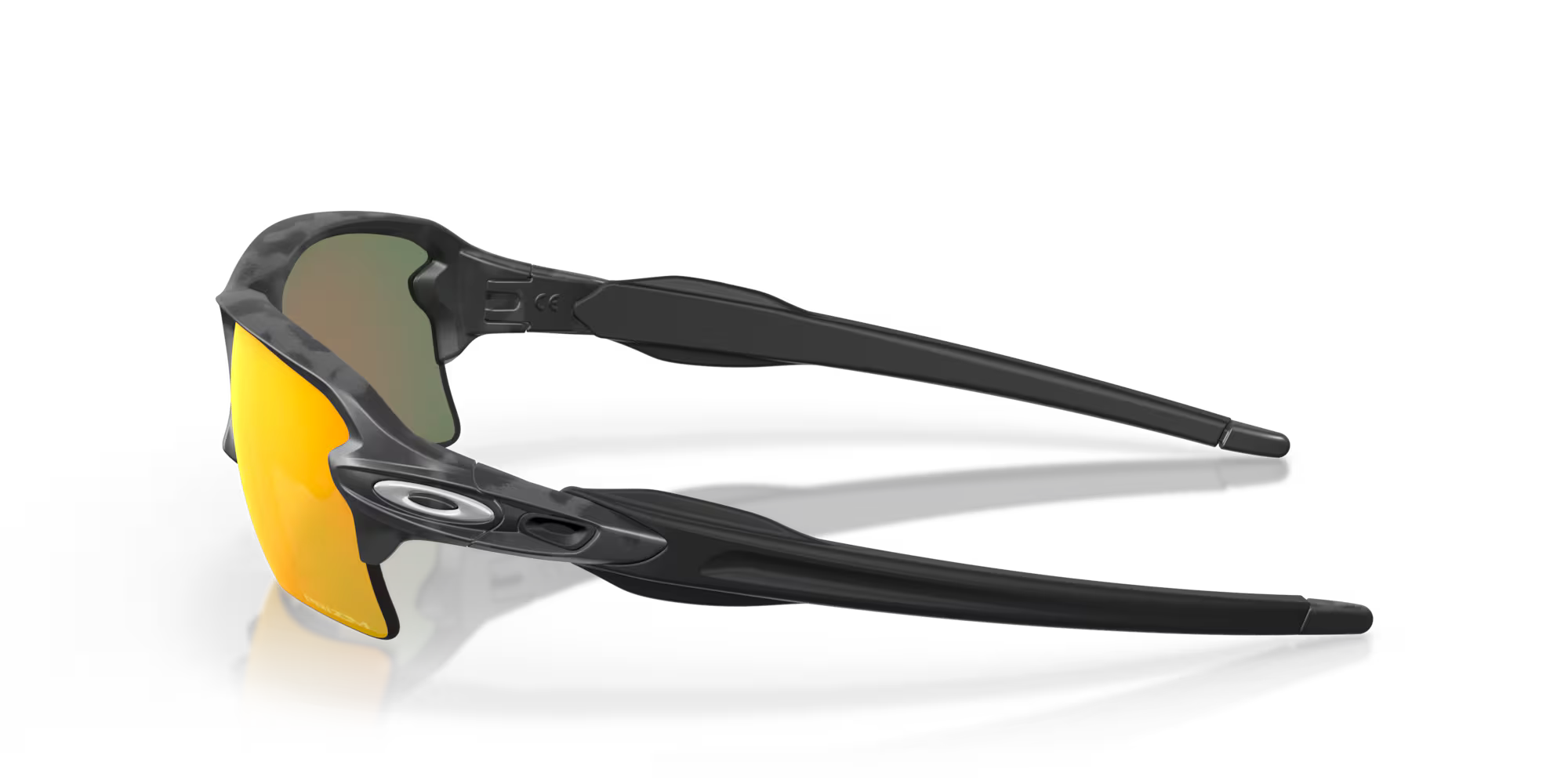 Oakley Flak 2.0 XL Black Camo Frame with Prizm Ruby Lenses OO9188-8659