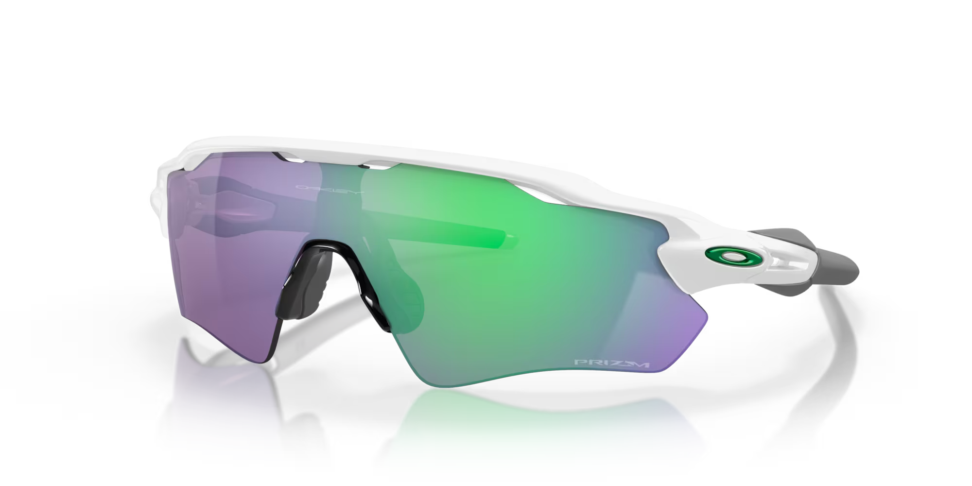 Oakley Radar EV Path Polished White Frame with Prizm Jade Lenses OO9208-7138
