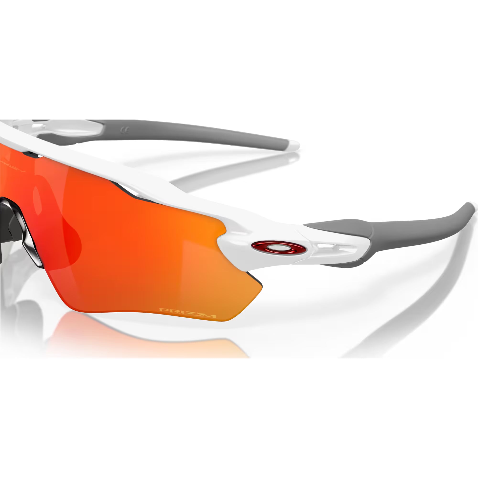 Oakley Radar EV Path Polished White Frame with Prizm Ruby Lenses