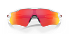 Oakley Radar EV Path Polished White Frame with Prizm Ruby Lenses OO9208-7238
