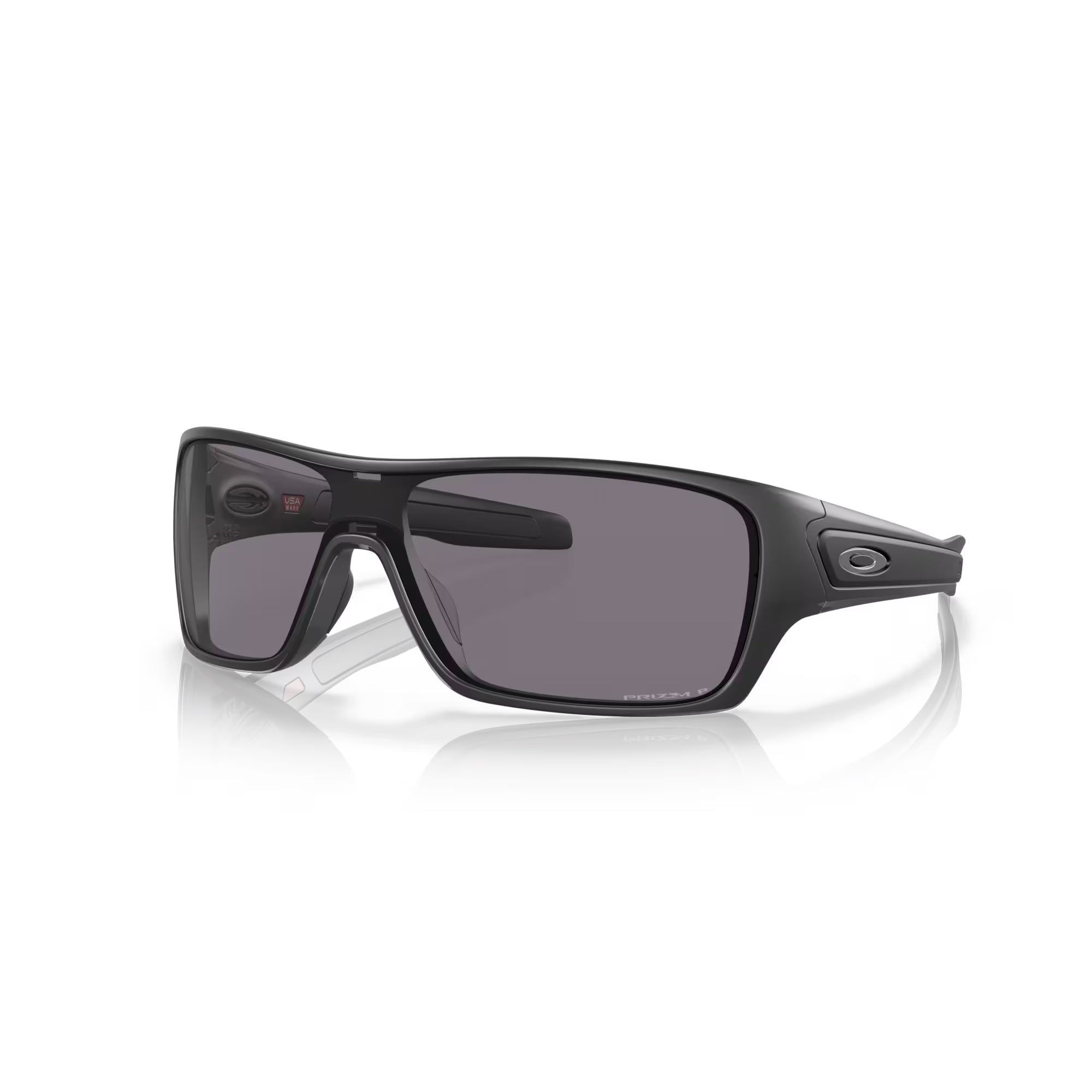 Oakley Turbine Rotor Glasses with Matte Black Frame and Gray Polarized Lenses 0OO9307-93072832