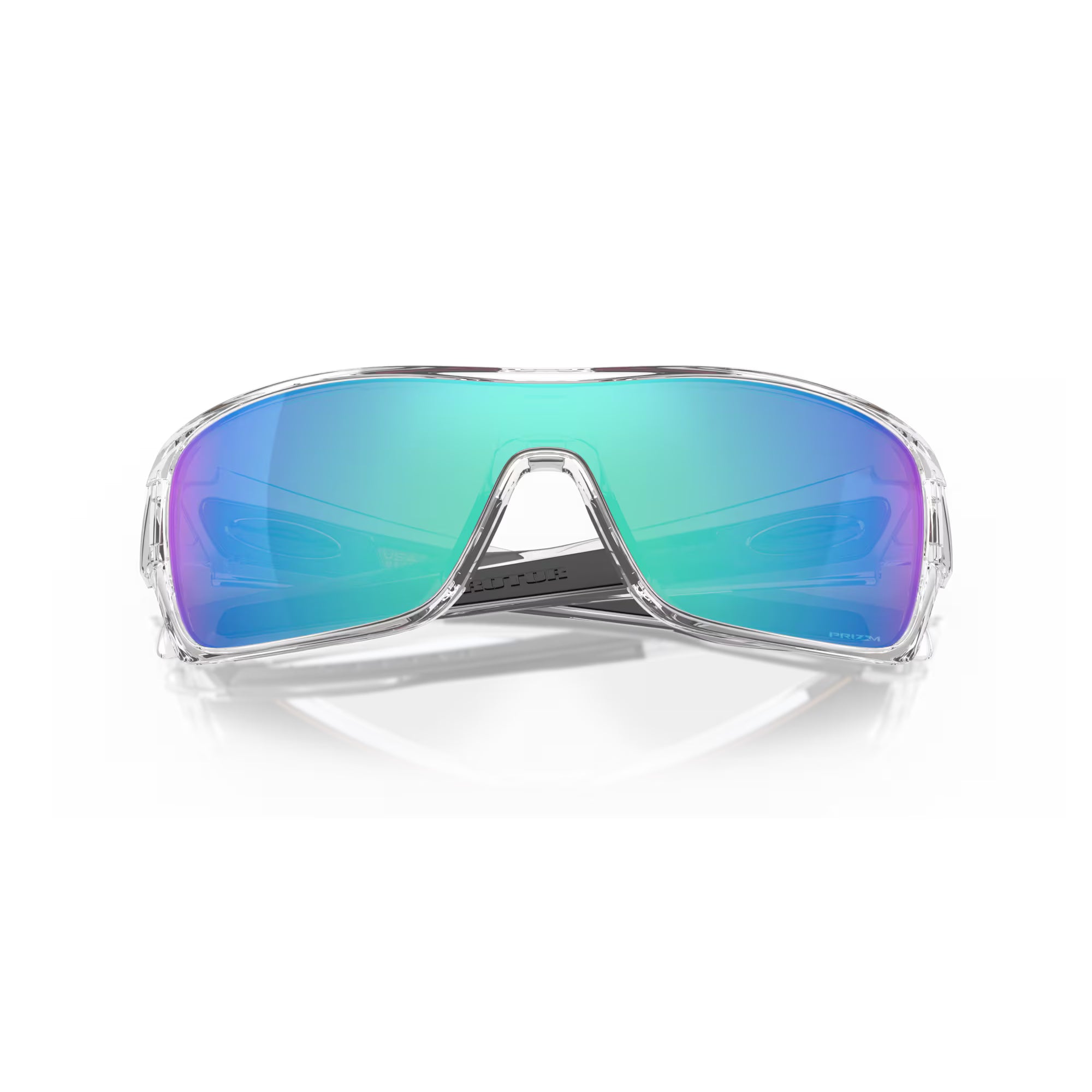 Oakley Turbine Rotor Sunglasses with Clear Frame and Sapphire Lenses 0OO9307-93072932