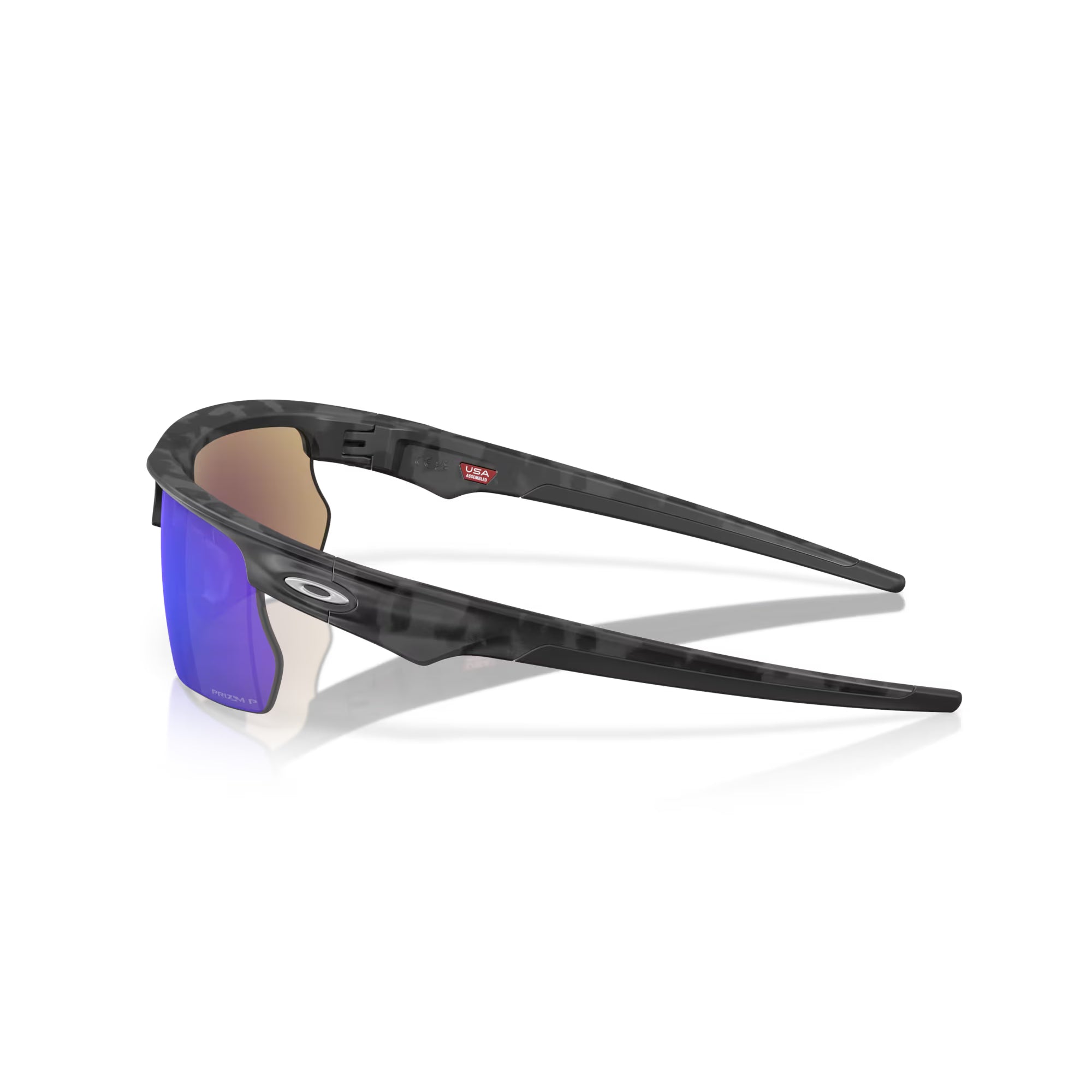 Men's Oakley BiSphaera Matte Gray Camo Frame with Prizm Sapphire Polarized Lenses 0OO9400-568