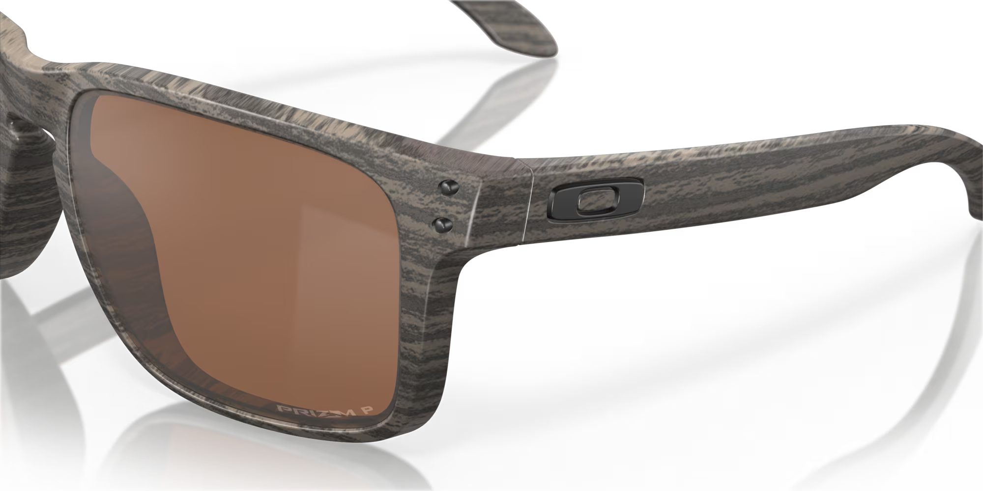 Oakley Holbrook XL Woodgrain Frame with Prizm Tungsten Polarized Lenses OO9417-0659