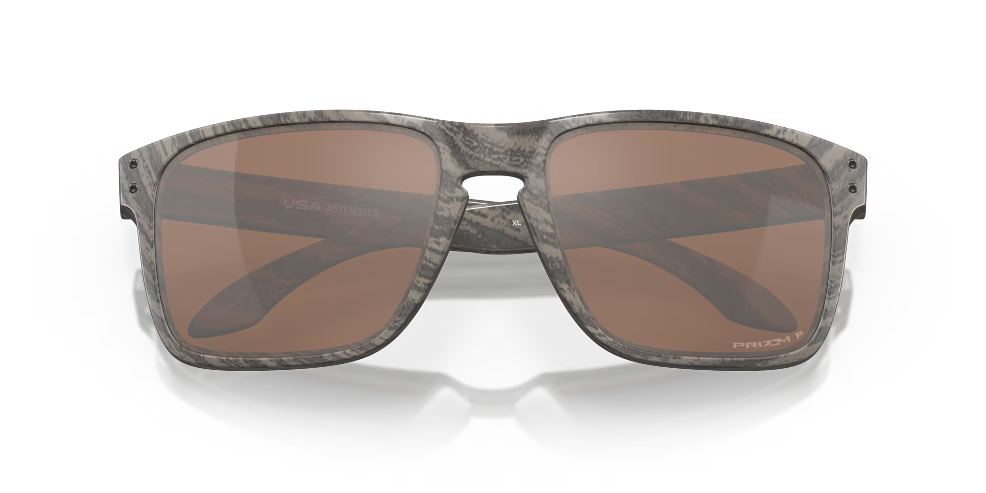 Oakley Holbrook XL Woodgrain Frame with Prizm Tungsten Polarized Lenses OO9417-0659