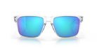 Oakley Holbrook XL Clear Frame with Prizm Sapphire Polarized Lenses 0OO9417-0759