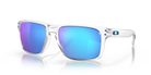 Oakley Holbrook XL Clear Frame with Prizm Sapphire Polarized Lenses 0OO9417-0759