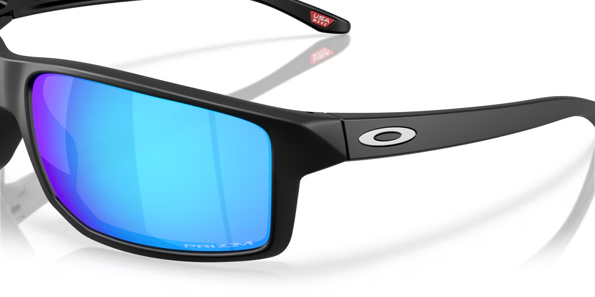 Oakley Gibston XL Matte Black Frame with Prizm Sapphire Lenses 0OO9470-362