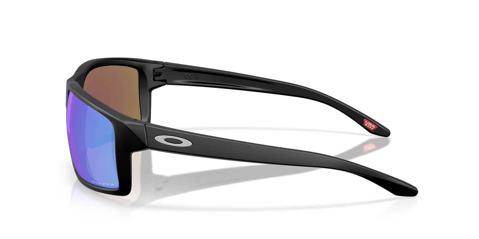 Oakley Gibston XL Matte Black Frame with Prizm Sapphire Lenses 0OO9470-362