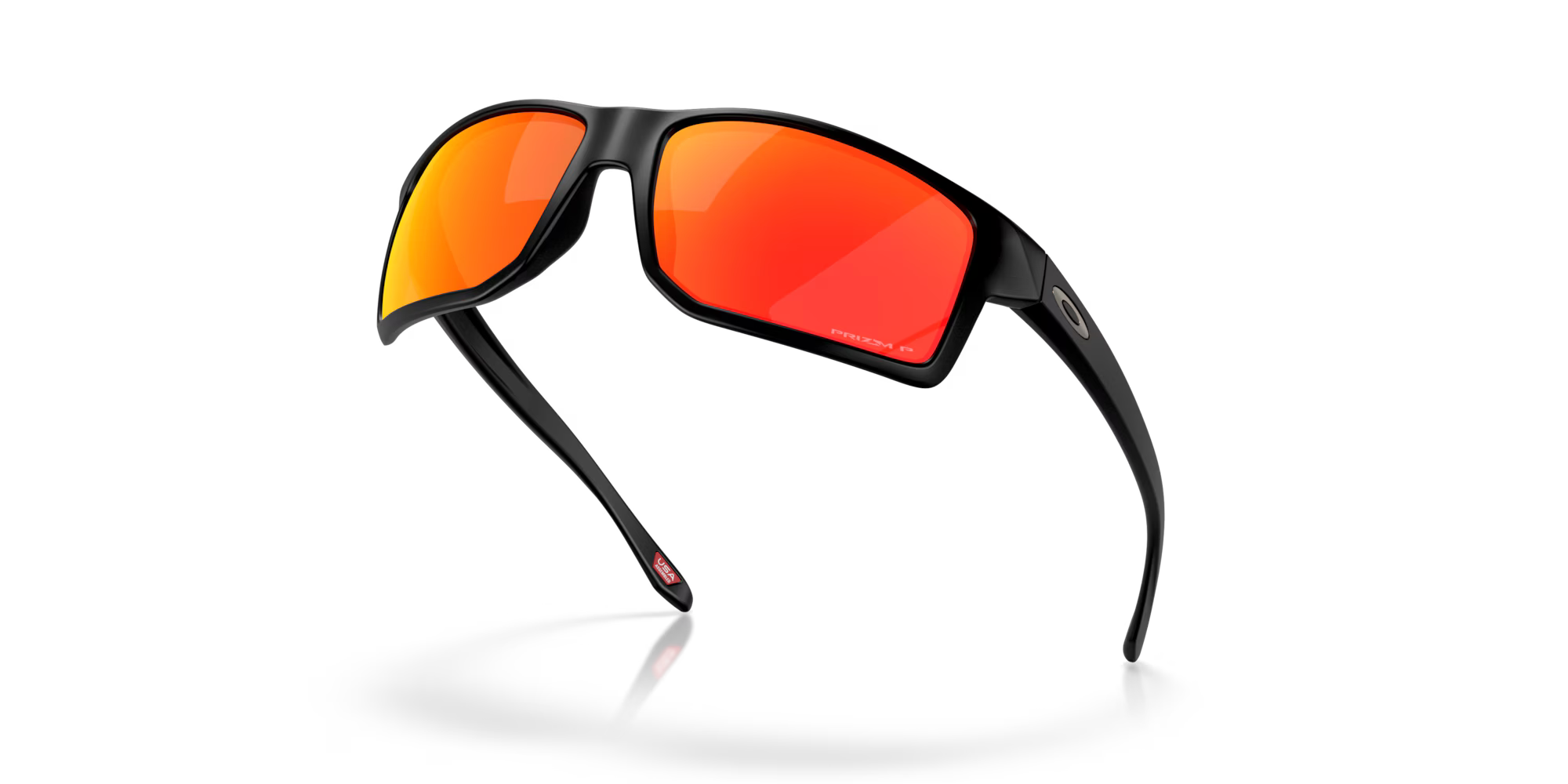 Oakley Gibston XL Matte Black Frame with Prizm Ruby Polarized Lenses 0OO9470-662