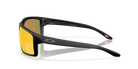 Oakley Gibston XL Matte Black Frame with Prizm Ruby Polarized Lenses 0OO9470-662