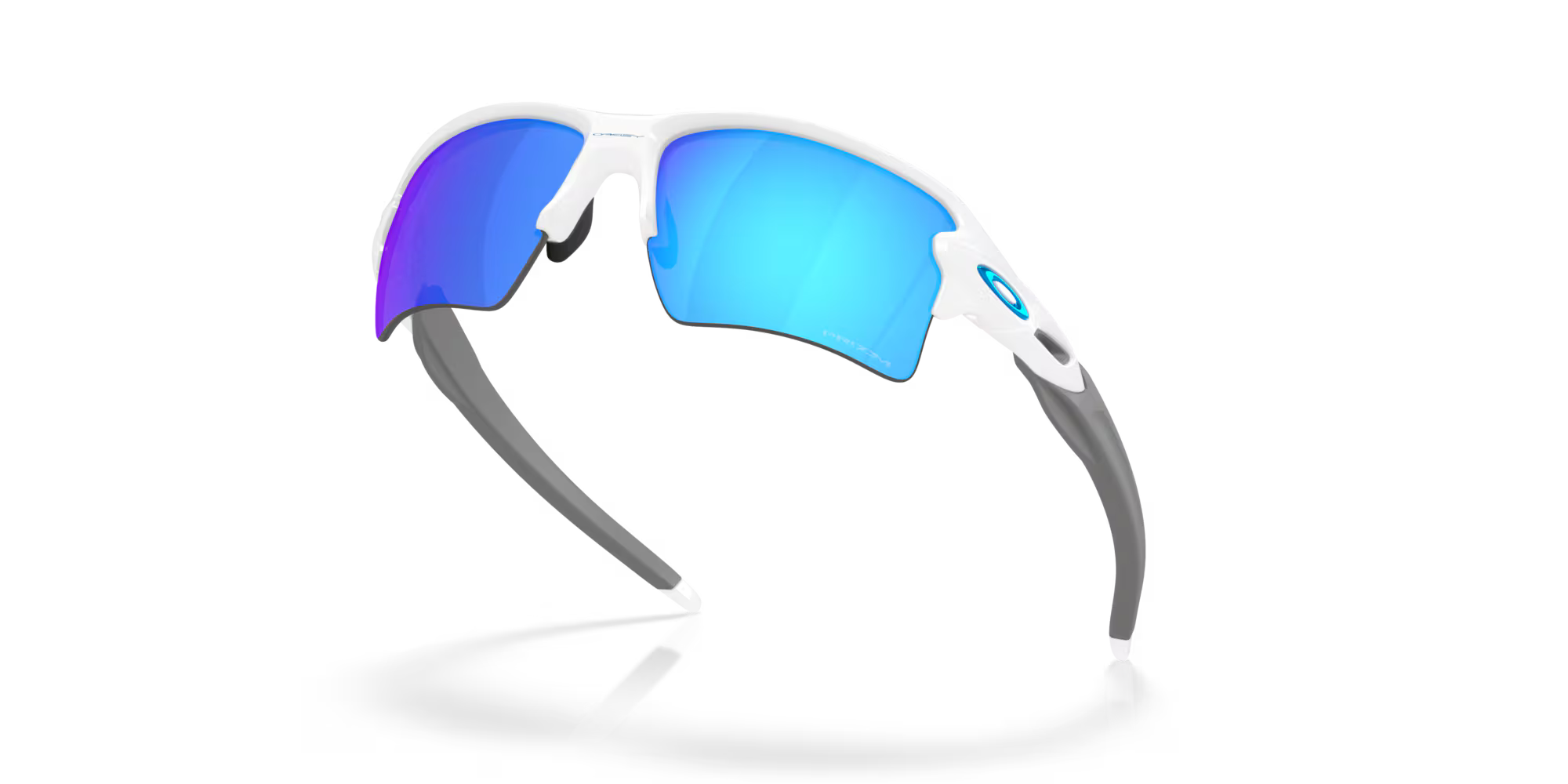 Oakley Flak 2.0 XXL Polished White Frame with Prizm Sapphire Lenses 0009488-94880263