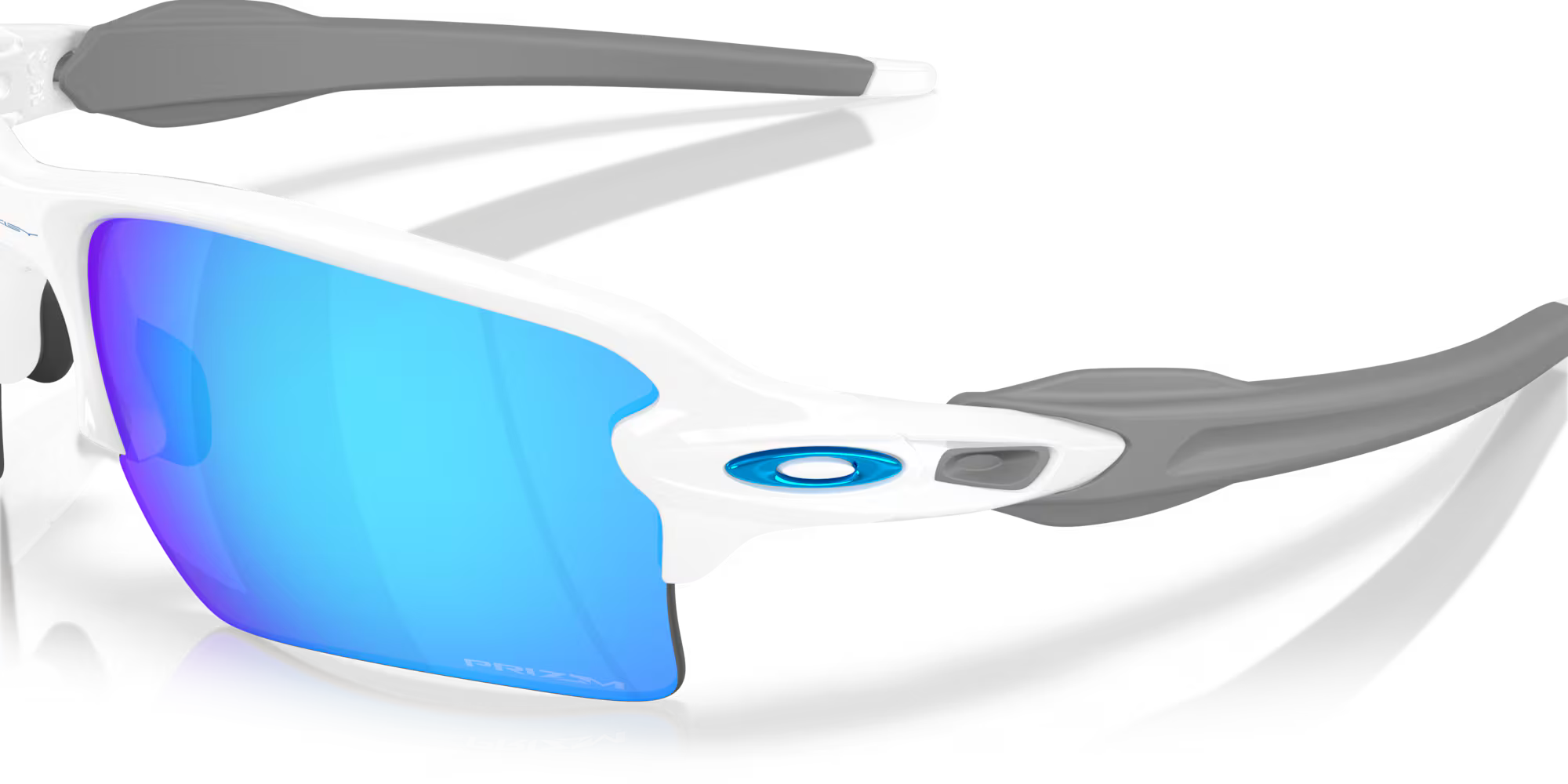 Oakley Flak 2.0 XXL Polished White Frame with Prizm Sapphire Lenses 0009488-94880263