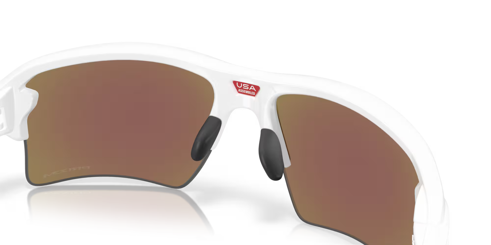 Oakley Flak 2.0 XXL Polished White Frame with Prizm Sapphire Lenses 0009488-94880263