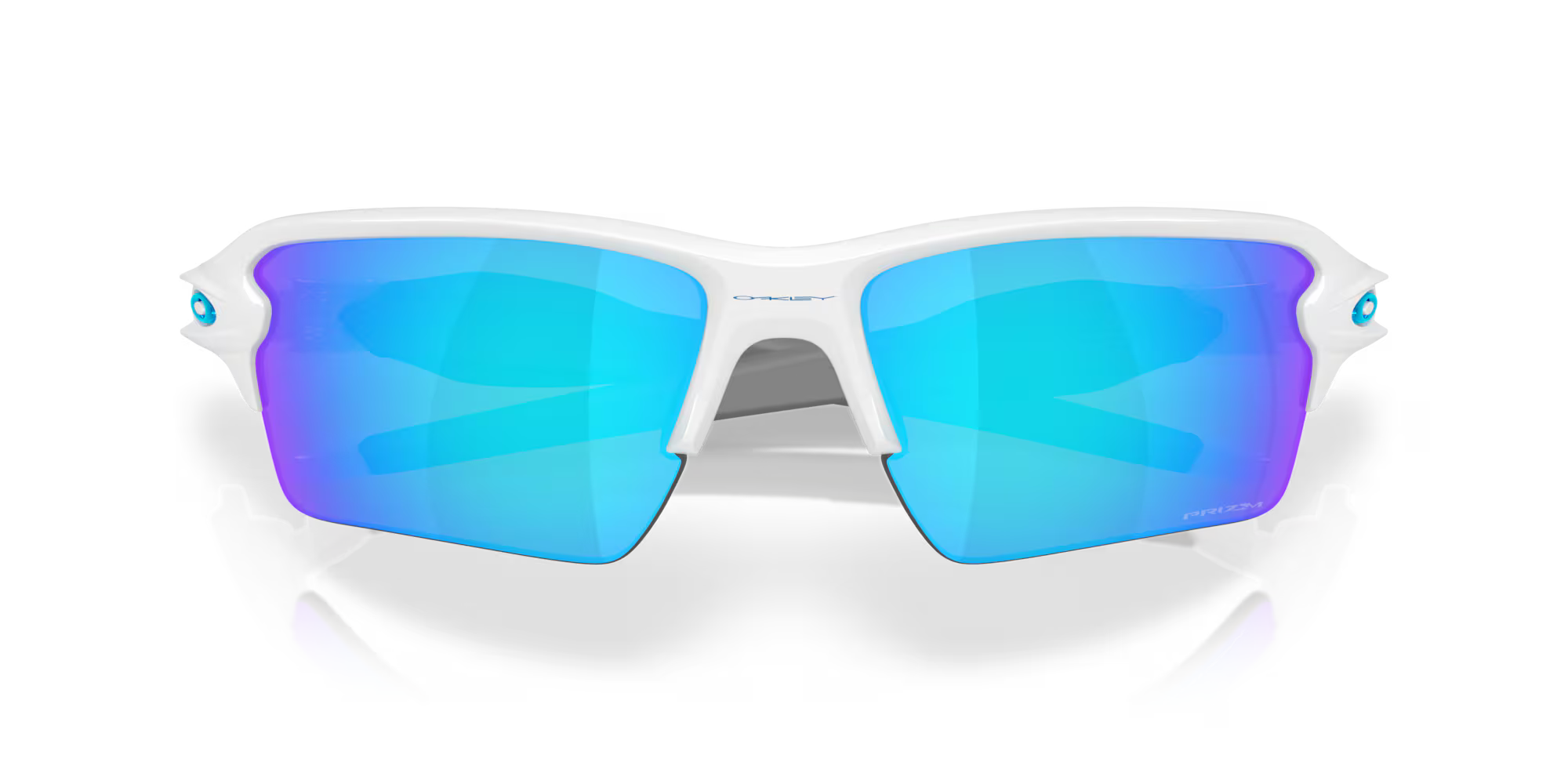 Oakley Flak 2.0 XXL Polished White Frame with Prizm Sapphire Lenses 0009488-94880263