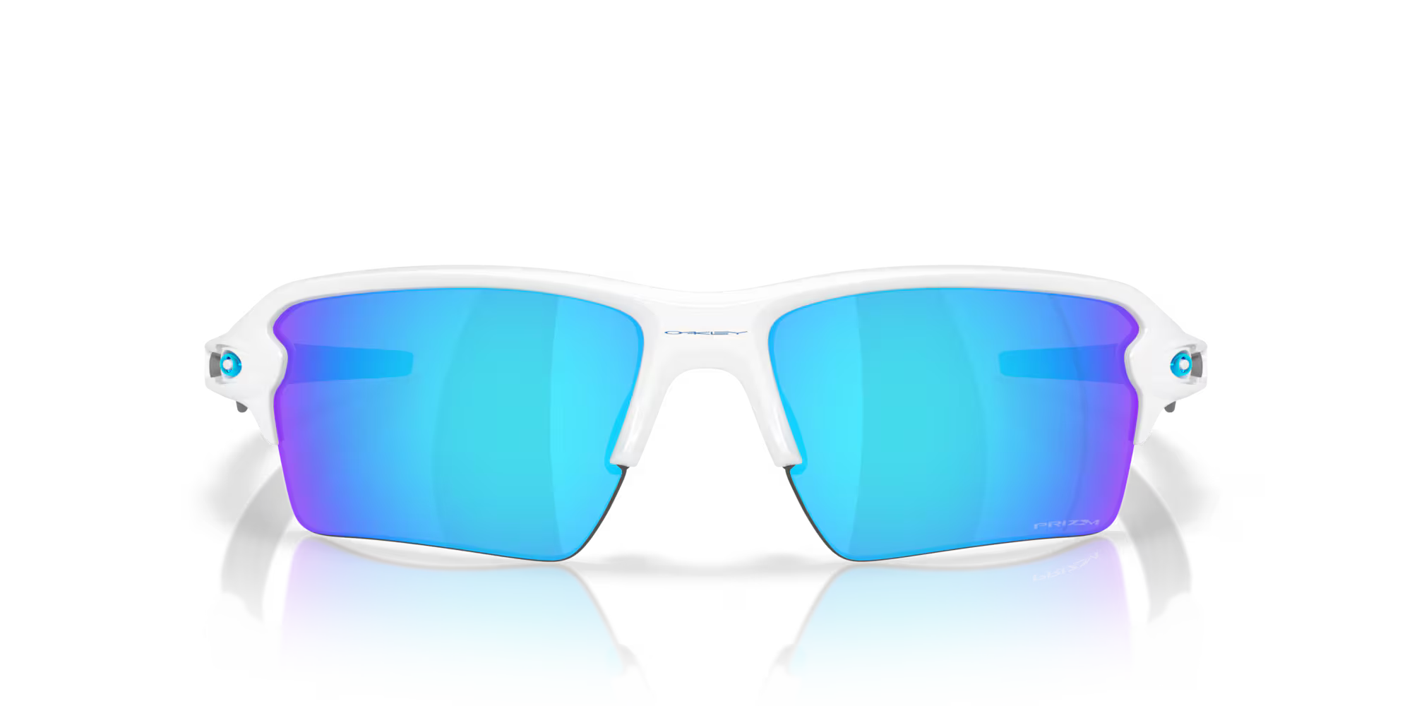 Oakley Flak 2.0 XXL Polished White Frame with Prizm Sapphire Lenses 0009488-94880263
