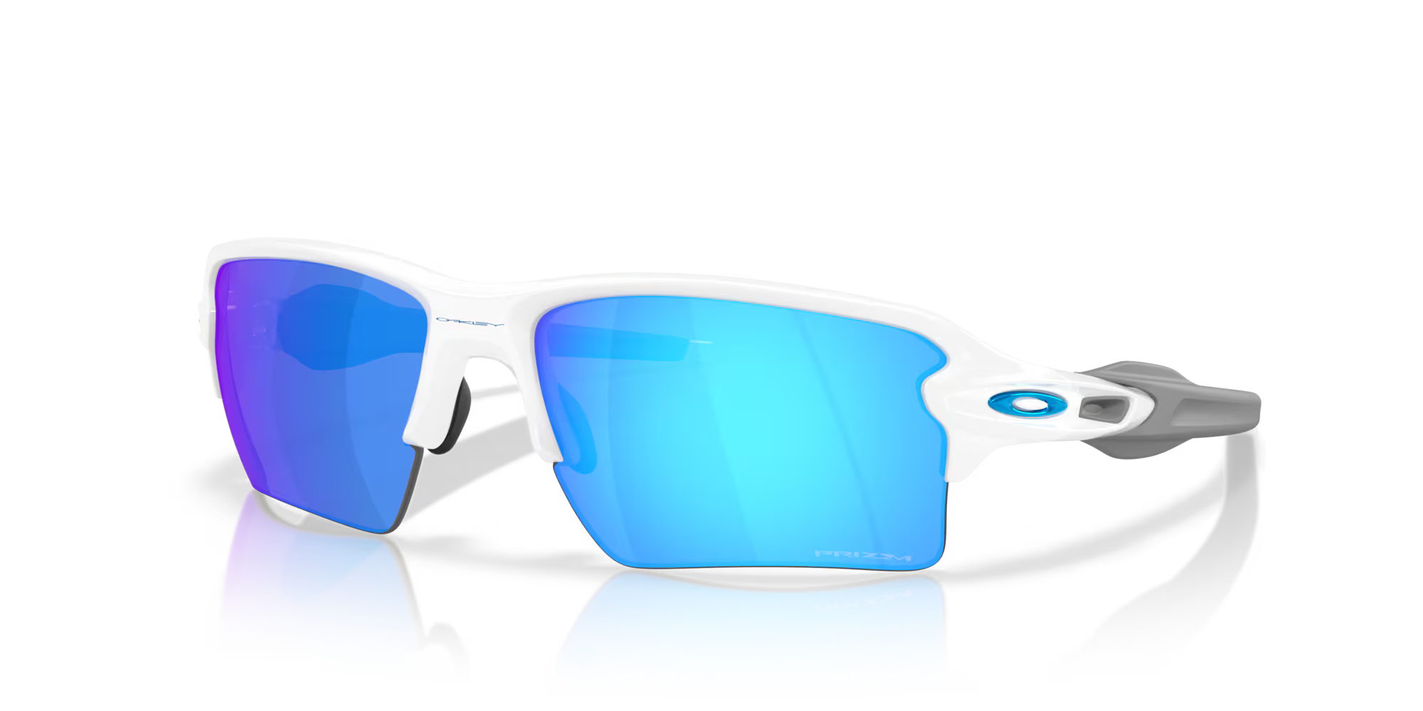 Oakley Flak 2.0 XXL Polished White Frame with Prizm Sapphire Lenses 0009488-94880263