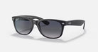 Ray-Ban Black New Wayfarer Classic Sunglasses 0RB2132-622/58