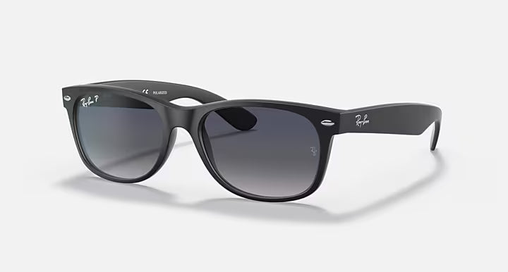 Ray-Ban Black New Wayfarer Classic Sunglasses 0RB2132-622/58