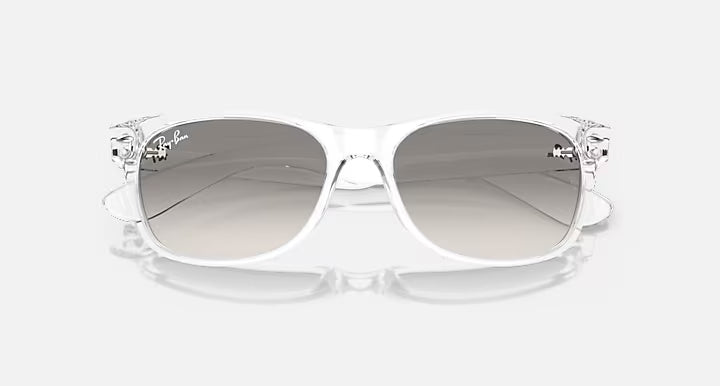 Ray-Ban Clear Gray New Wayfarer Classic Glasses 0RB2132-677432