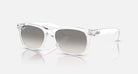 Ray-Ban Clear Gray New Wayfarer Classic Glasses 0RB2132-677432