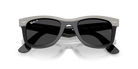 Ray-Ban Black and Gray Frame Sunglasses RB2240-1442/48